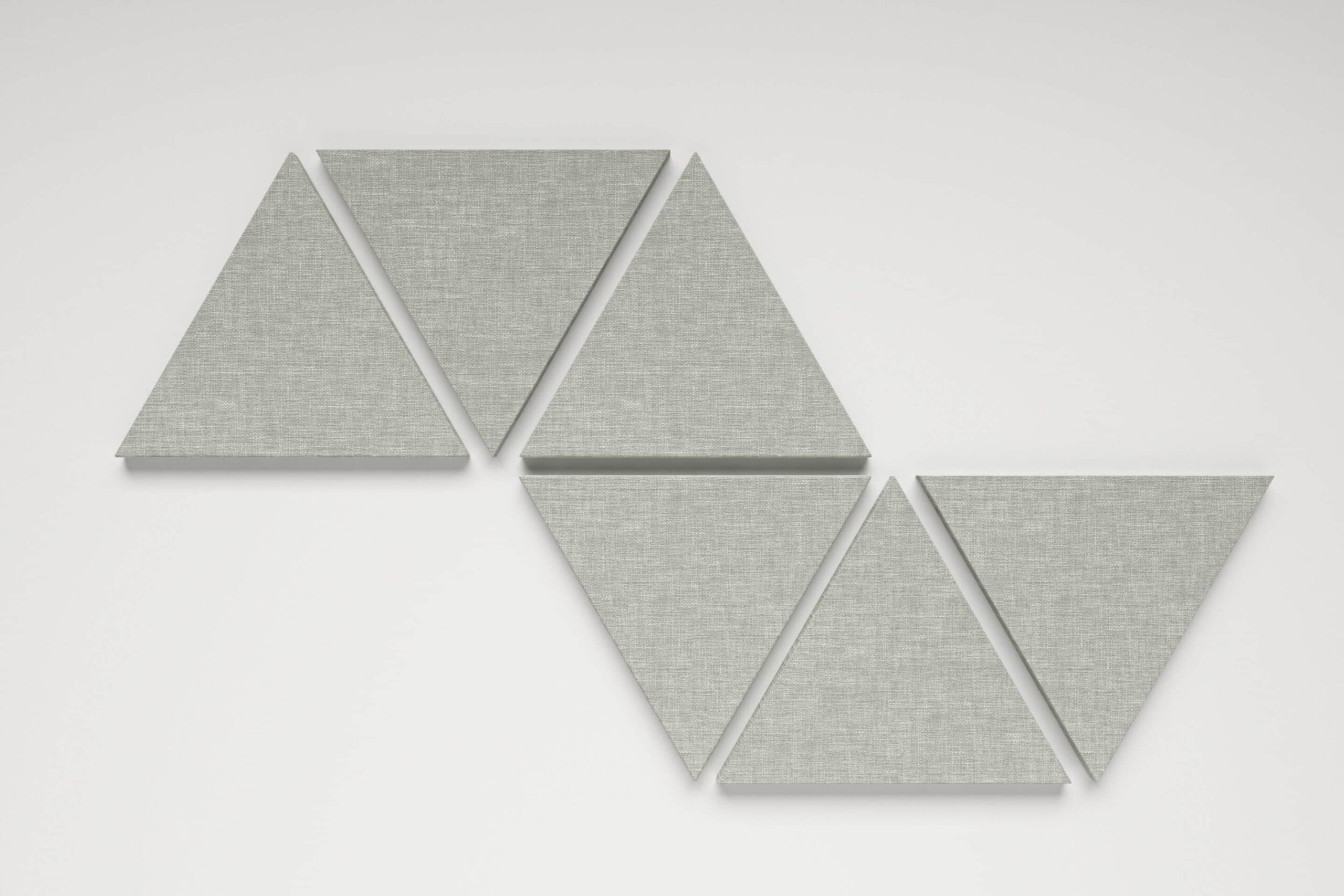 Echo Solution Panel - Triangles - Duck Egg Fabric
