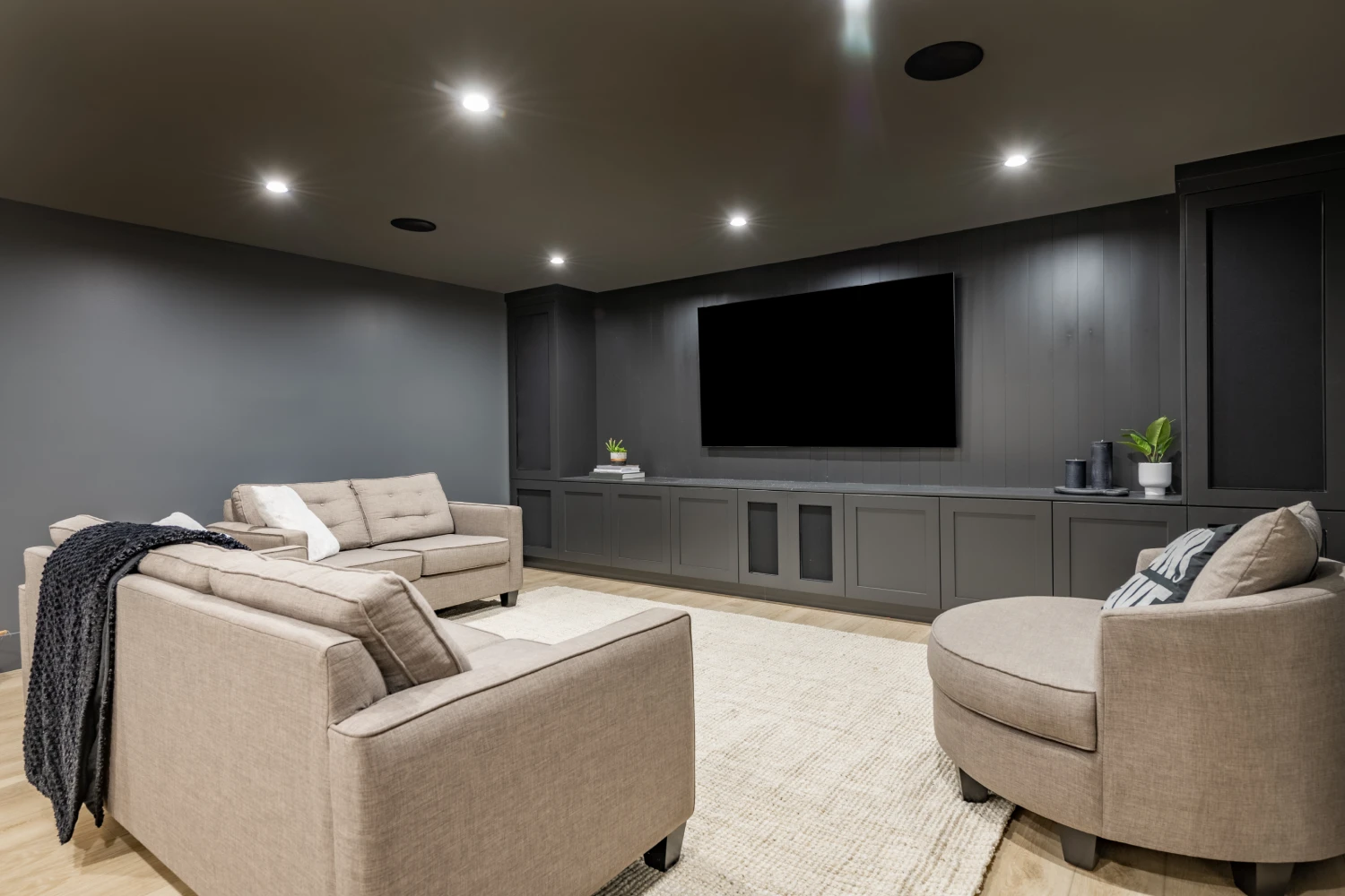 Stylish Home Theater