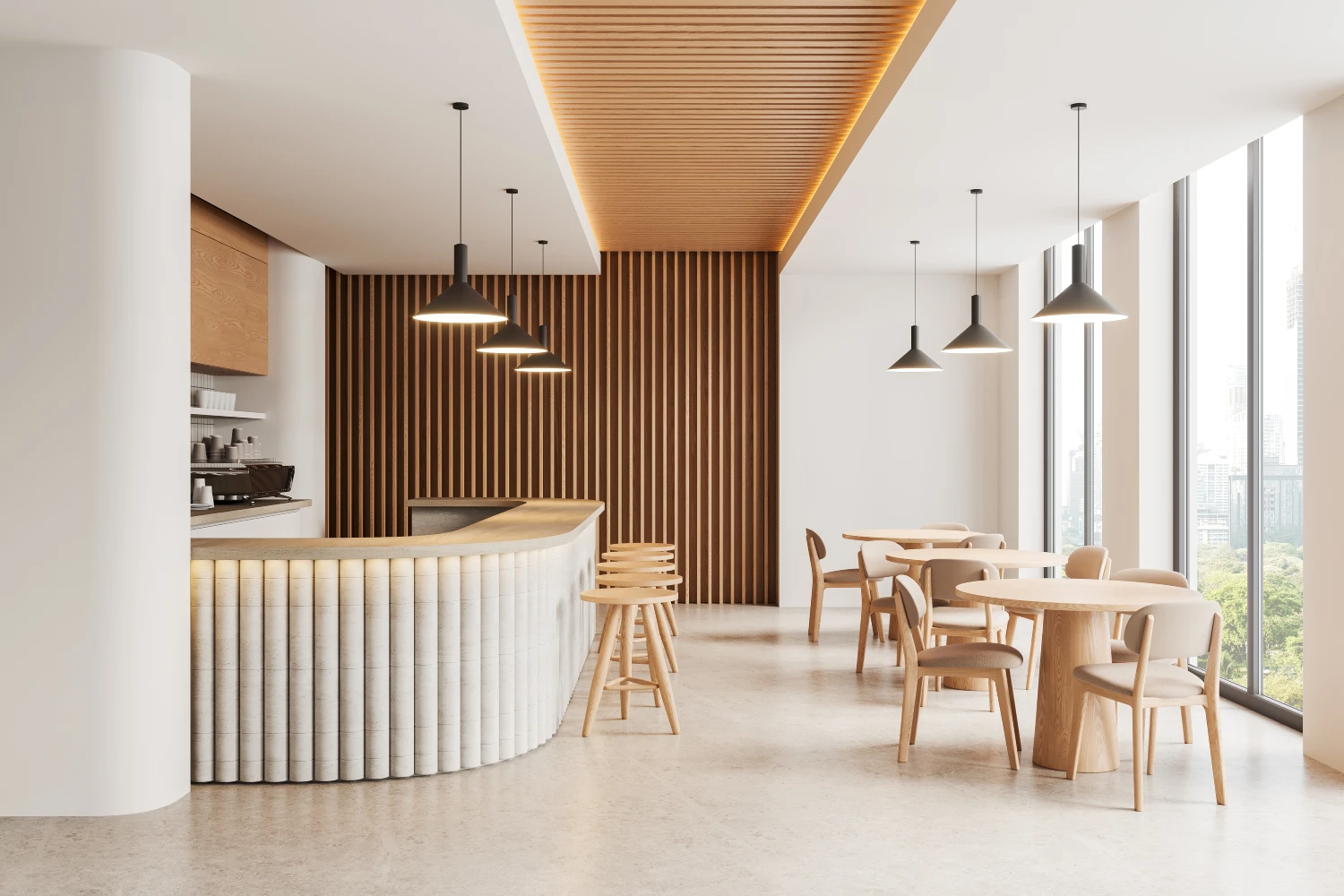 Sleek Restaurant Interior